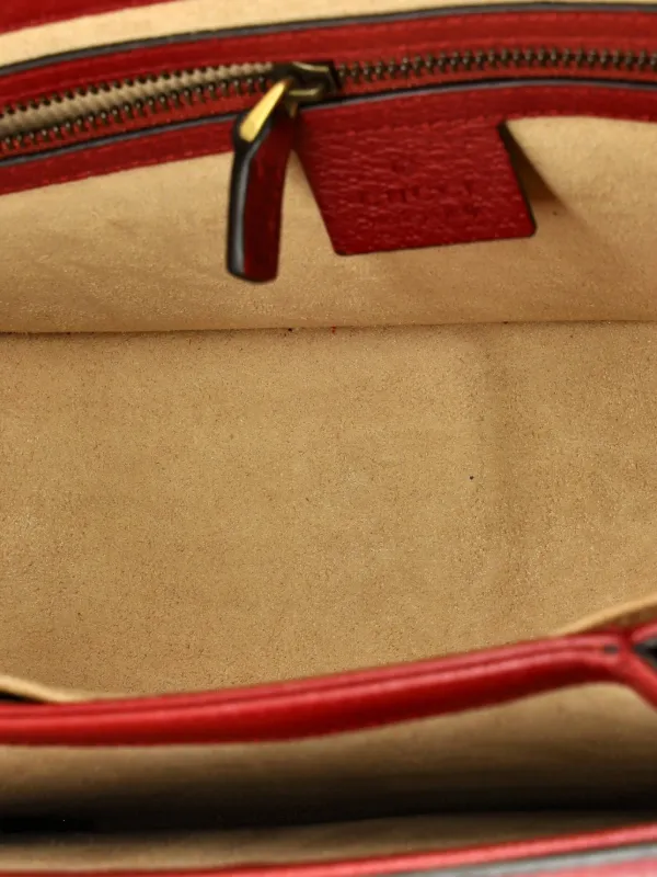 Gucci Pre-Owned クイーンマーガレット トップハンドル GGコーテッド 