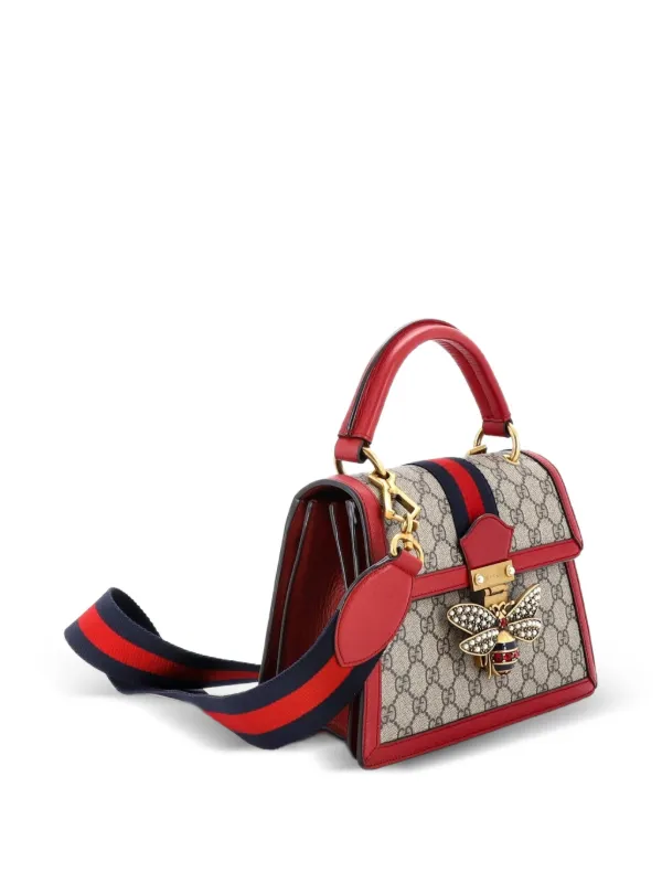 Gucci Pre-Owned クイーンマーガレット トップハンドル GGコーテッド