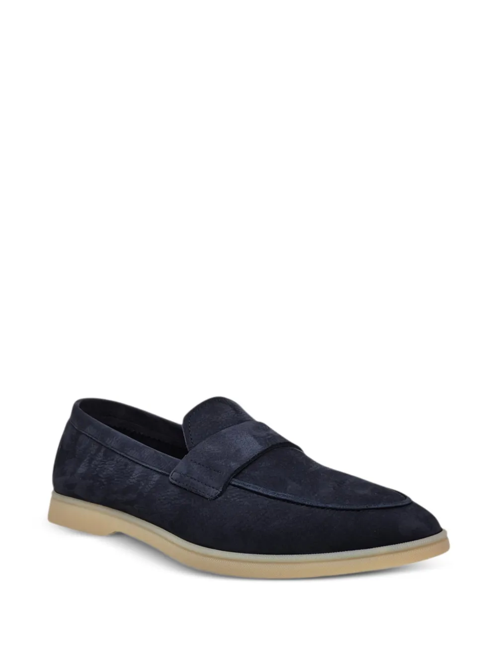 Henderson Baracco Chiaia penny loafers Blauw