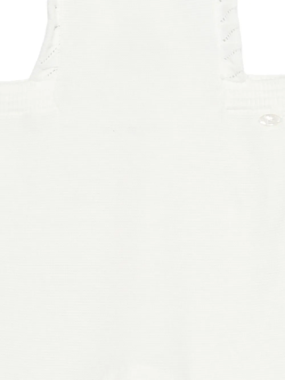  Tartine Et Chocolat Ruffled Romper - Neutrals 
