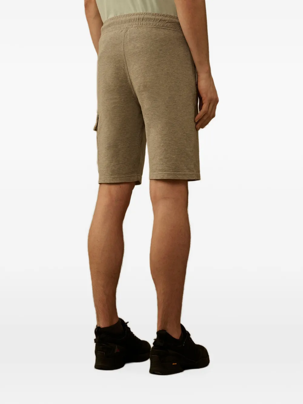 C.P. Company Shorts met opgestikte zak en trekkoord Grijs