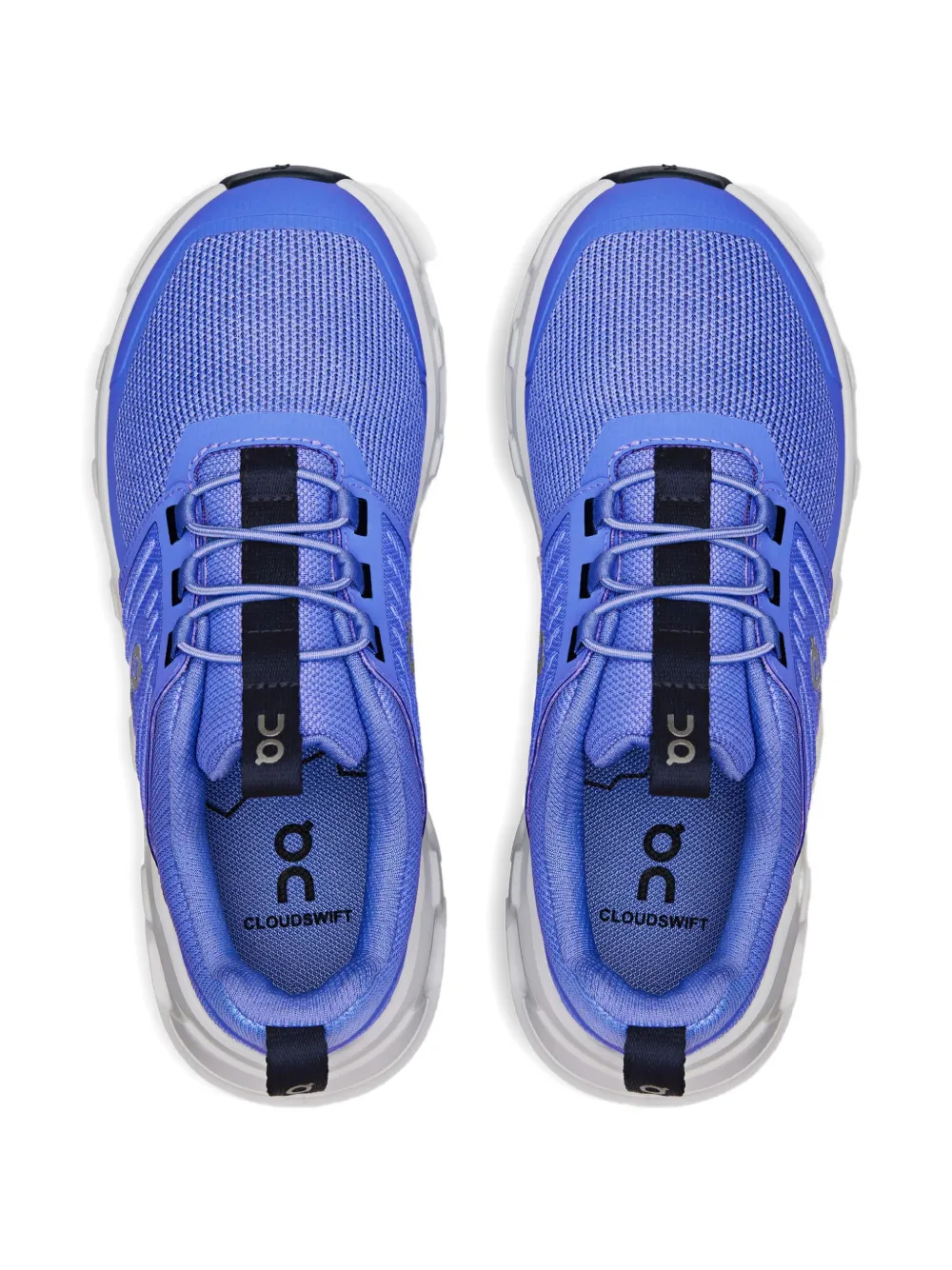on running kids Cloudswift sneakers met mesh vlakken Blauw