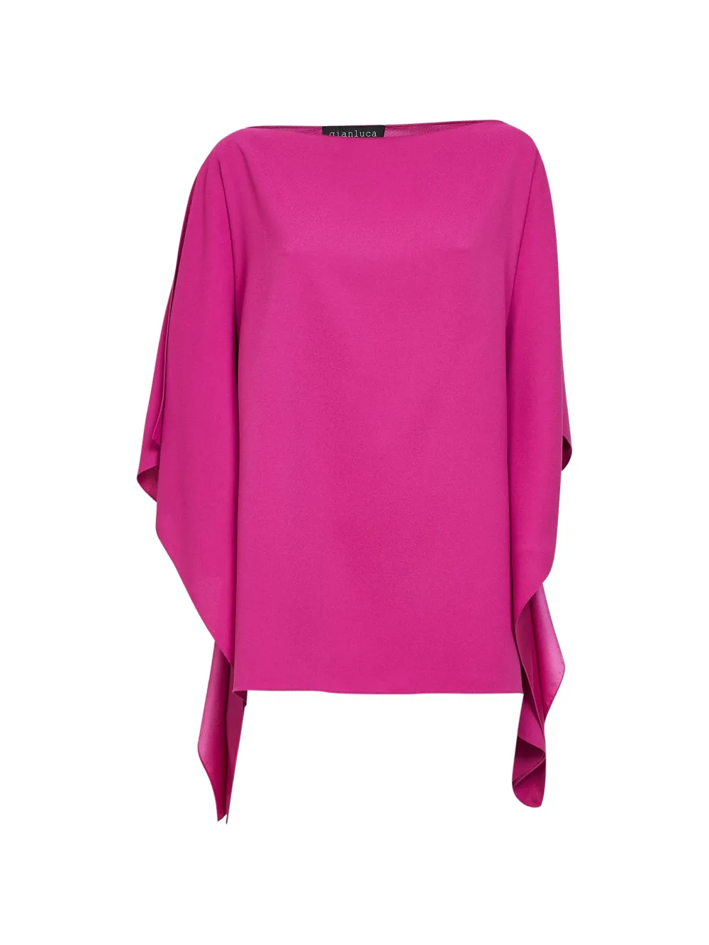 Gianluca Capannolo orchid draped top - Rosa