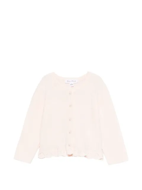 Tartine Et Chocolat scalloped cardigan