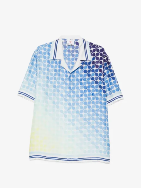 Casablanca camisa Tennis Tile Cuban