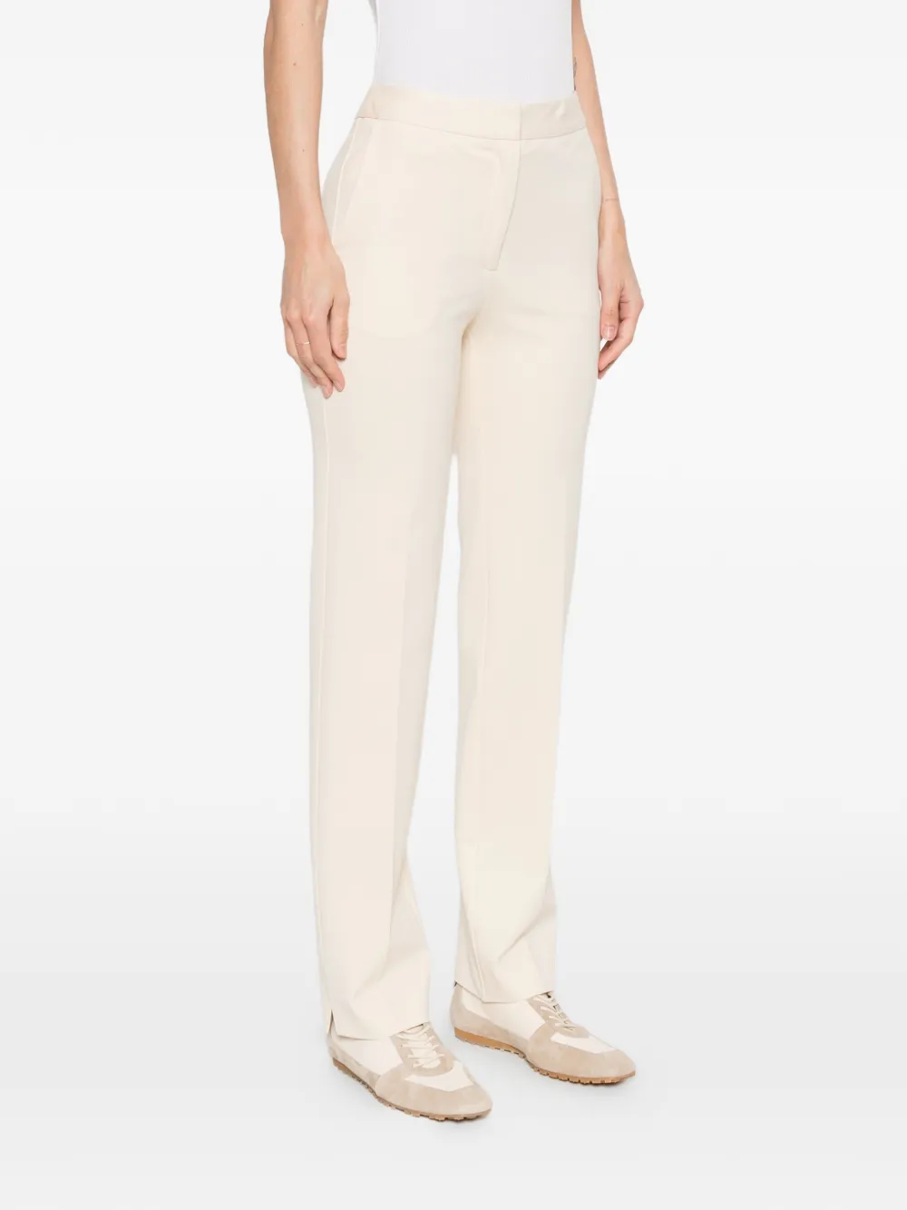 TWINSET Gebreide broek Beige