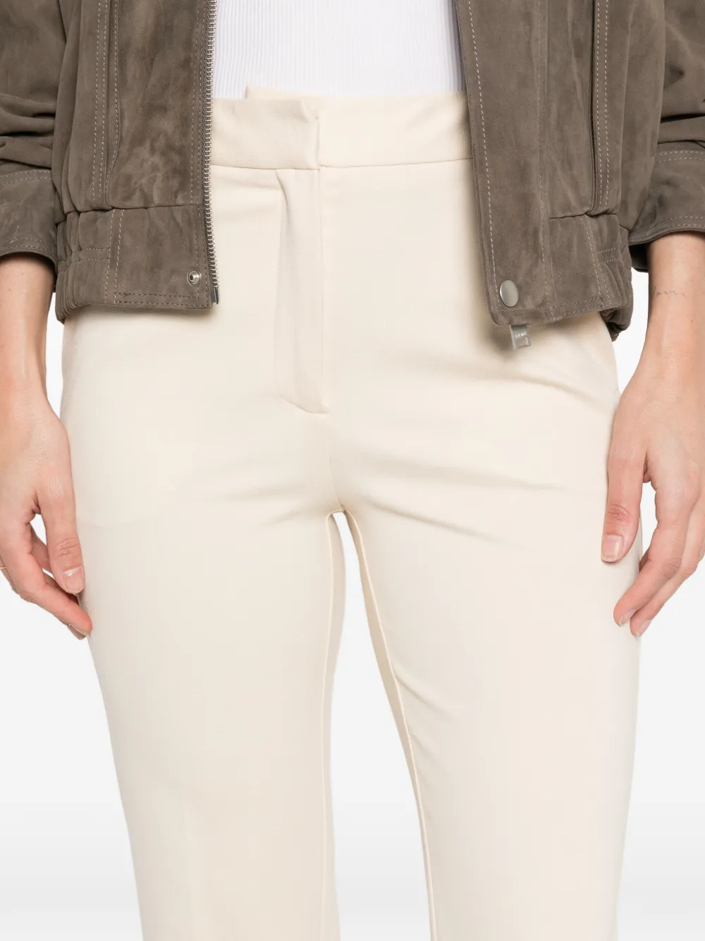 TWINSET Gebreide broek Beige