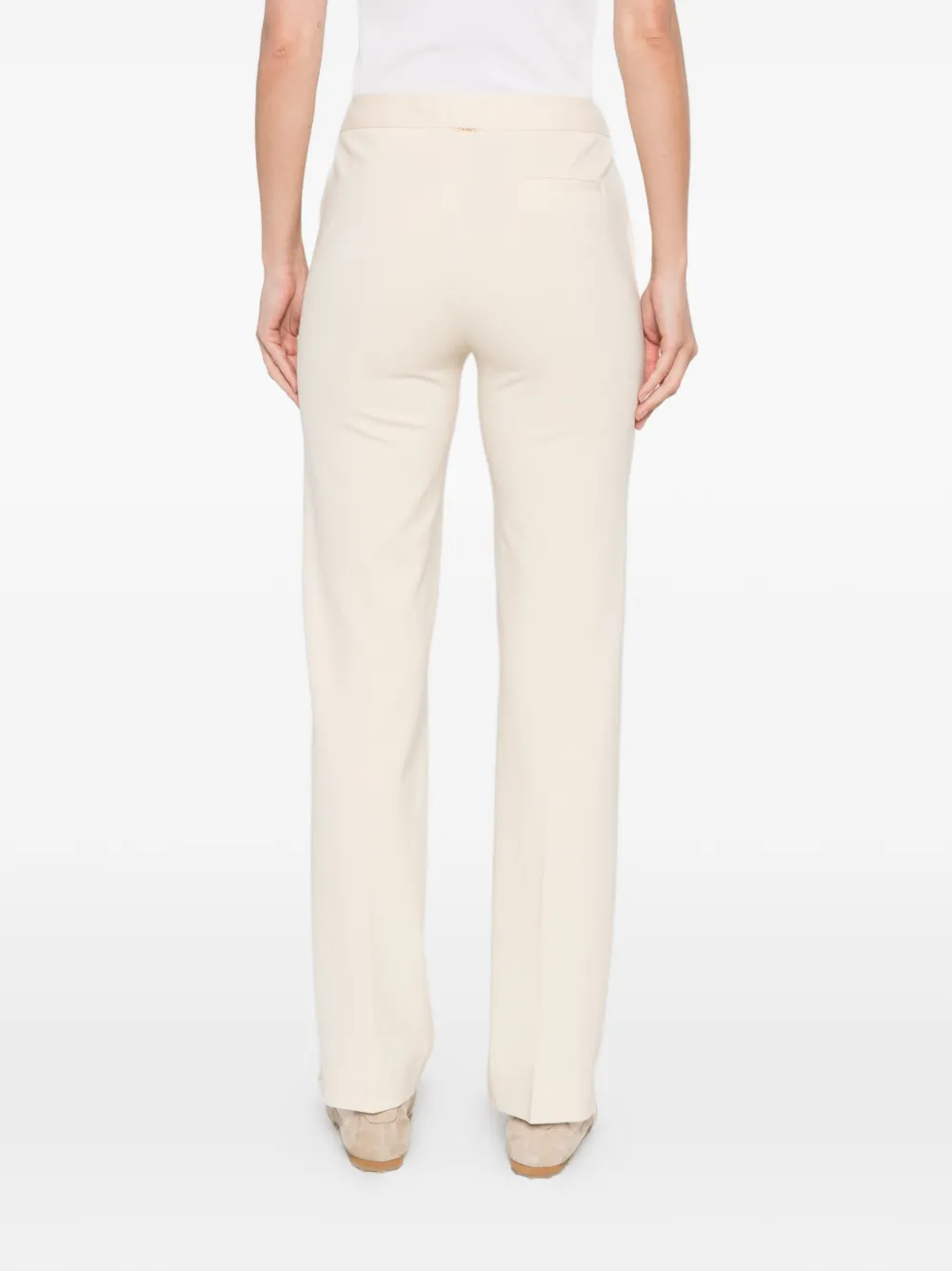 TWINSET Gebreide broek Beige