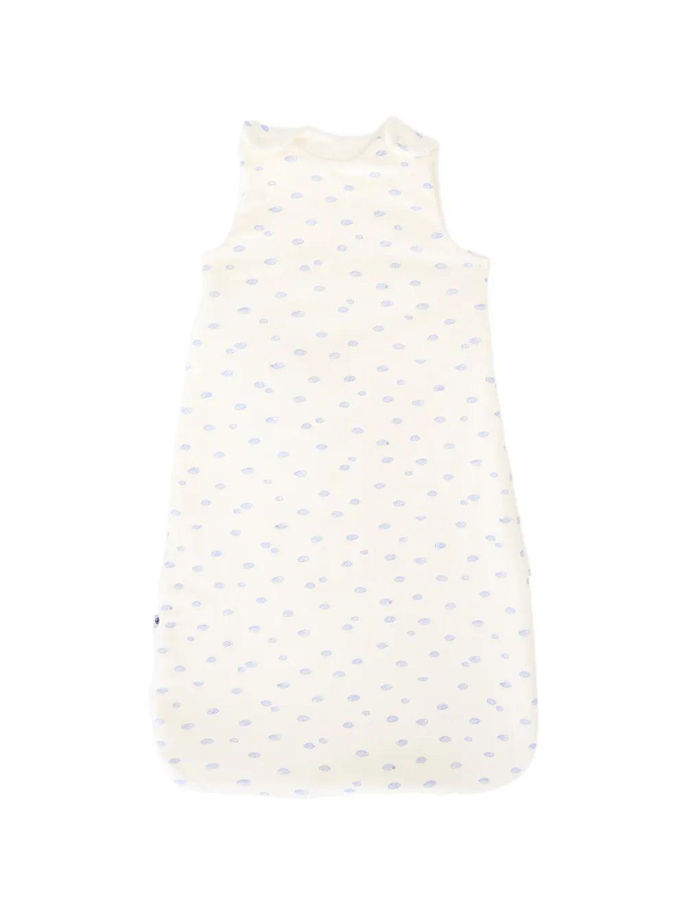 Petit Bateau cloud-print sleep bag - Toni neutri