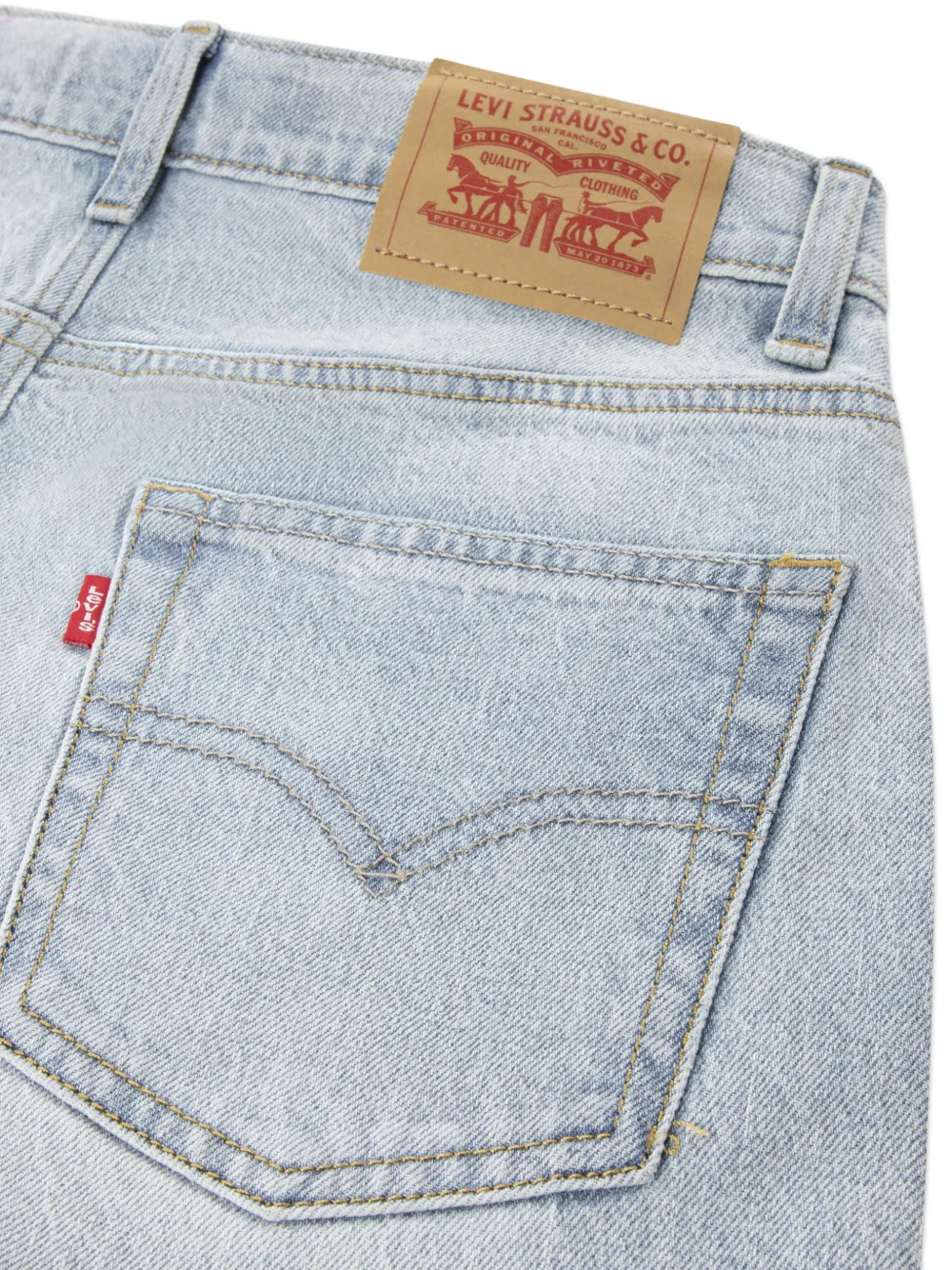  Levi's Kids Zipped Five-pocket Jeans - Blue 