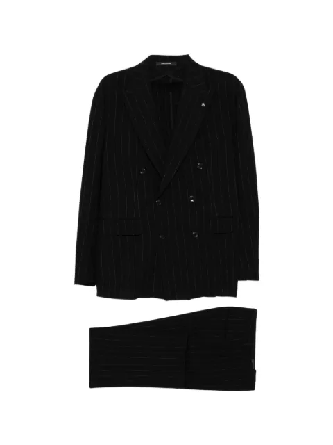 Tagliatore pinstripe double-breasted suit