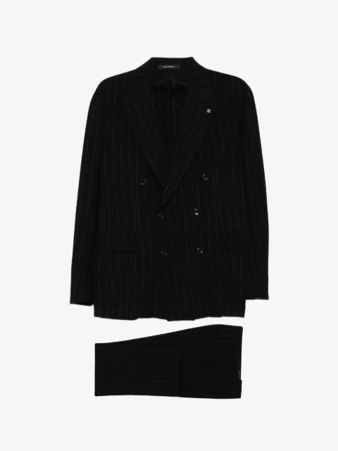 Tagliatore traje con rayas diplomáticas estampadas