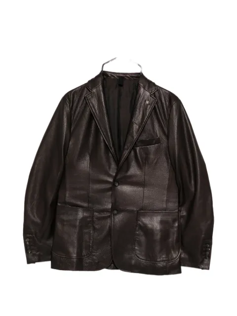 Tagliatore Wes leather jacket