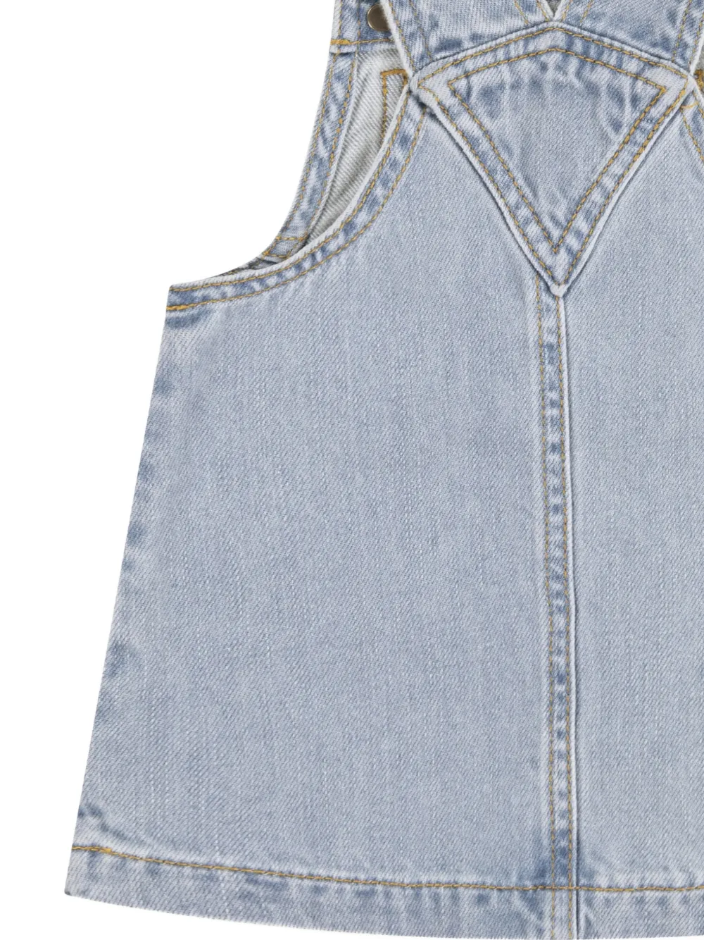  Levi's Kids Denim Dungaree Dress - Blue 