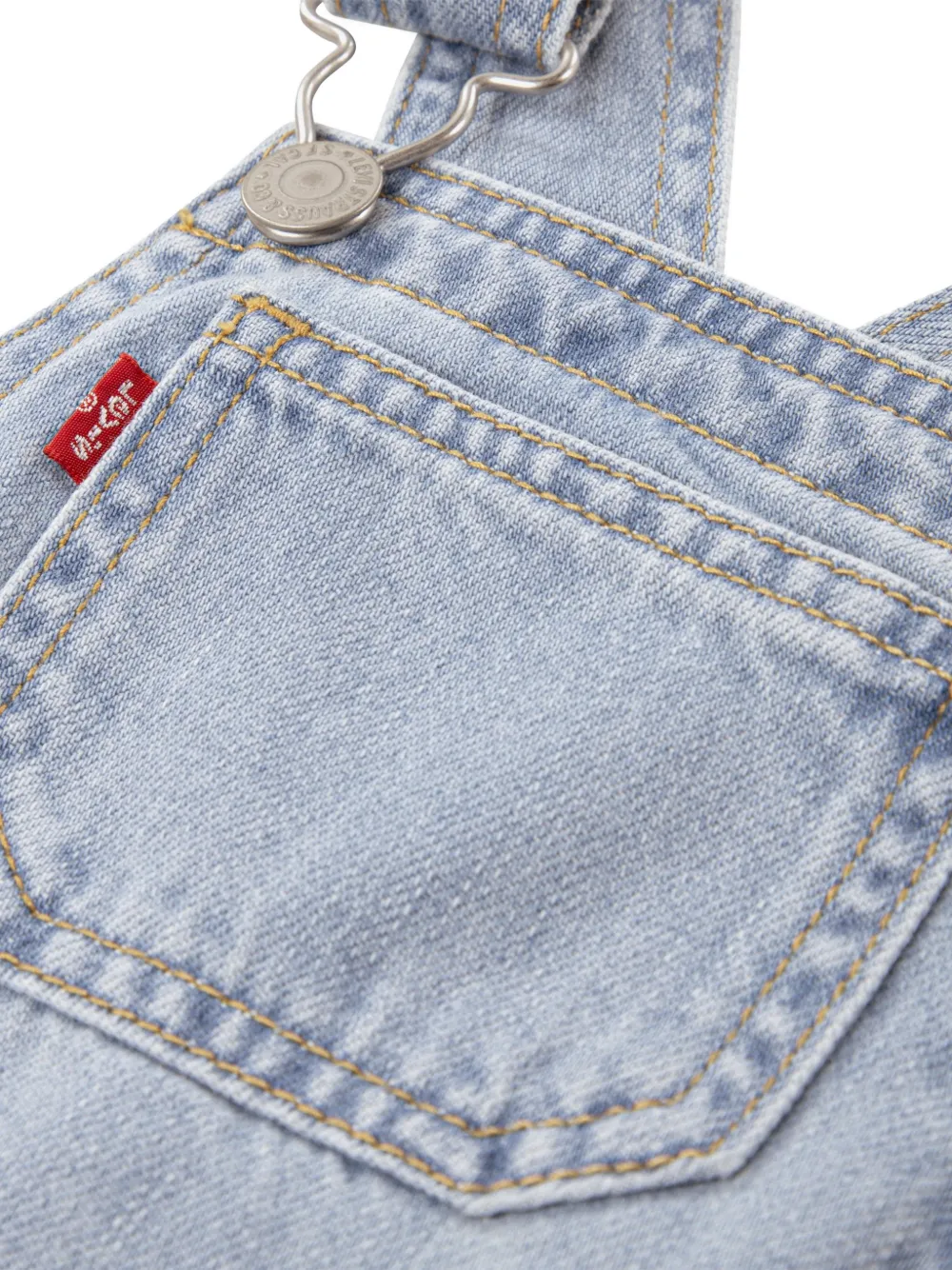 Levi's Kids Tuinbroek jurk Blauw