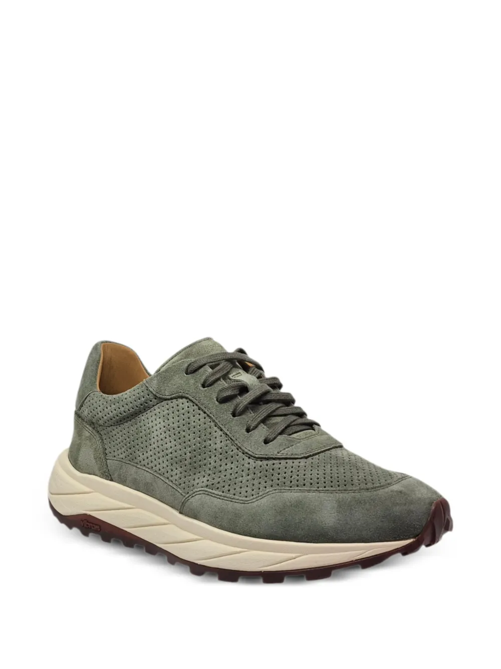 Henderson Baracco Sirio sneakers met geperforeerde details Groen