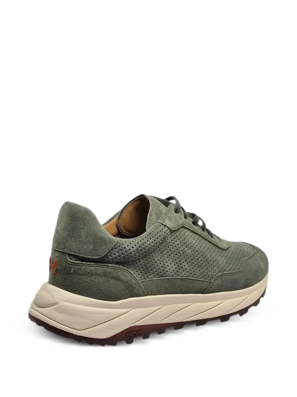 Henderson Baracco Sirio sneakers met geperforeerde details Groen