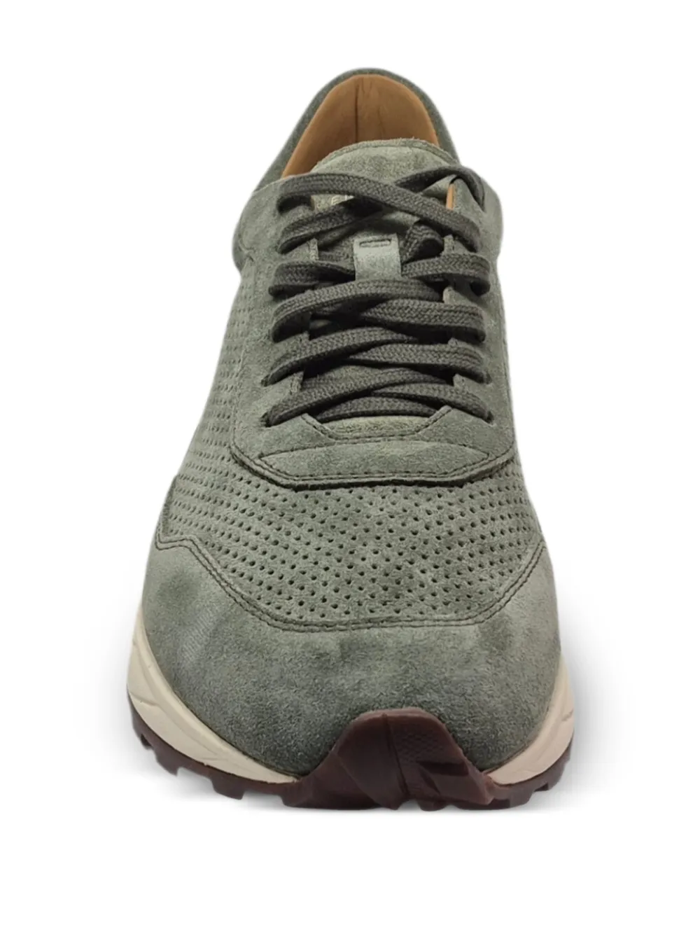 Henderson Baracco Sirio sneakers met geperforeerde details Groen