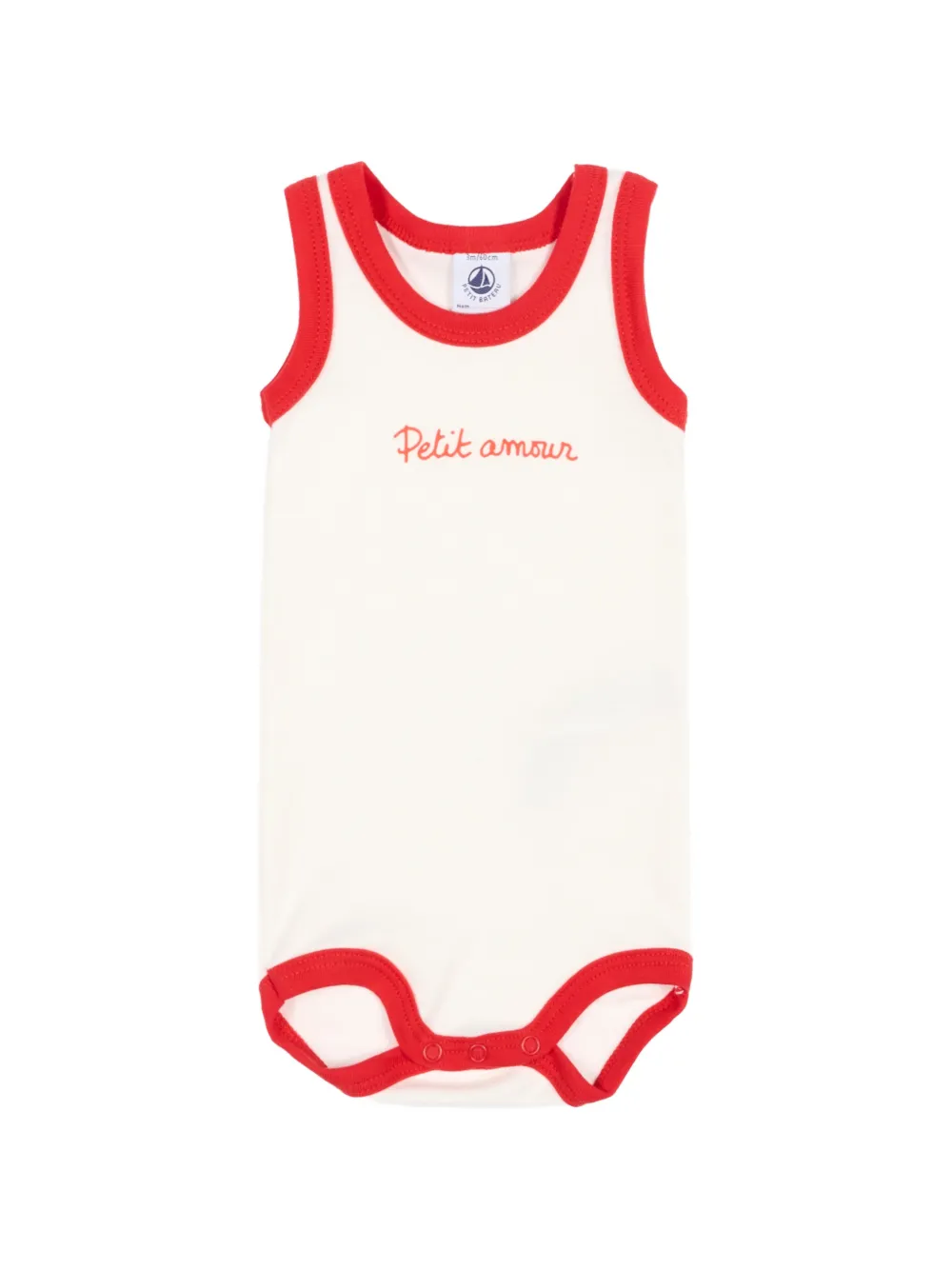  Petit Bateau Sleeveless Bodies (set Of Three) - Neutrals 