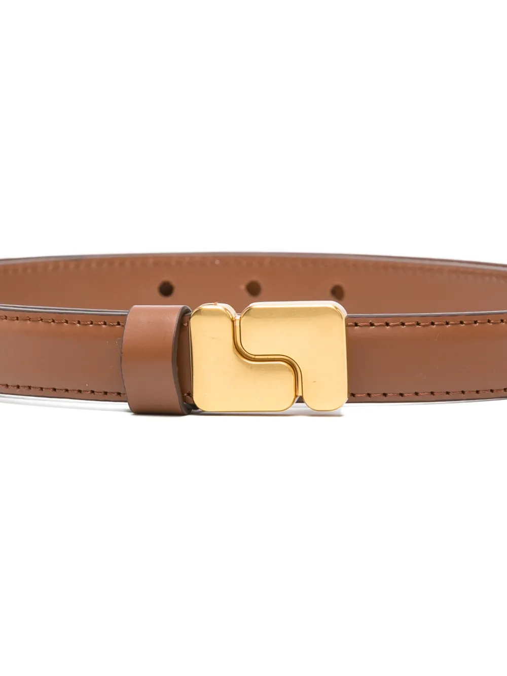  Soeur Mini Ninon Buckle Belt - Brown 