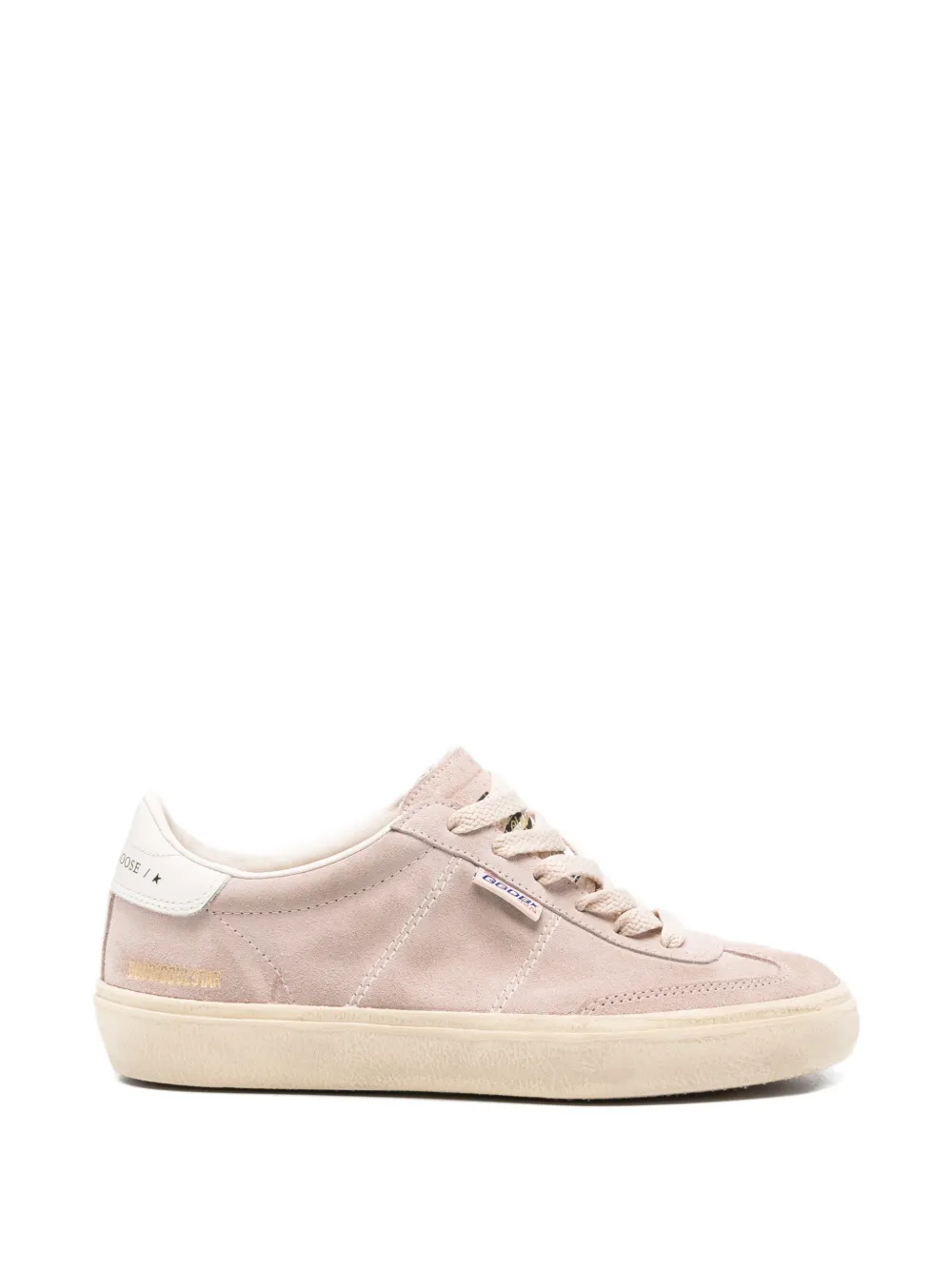 Golden Goose Soul-Star suède sneakers Beige