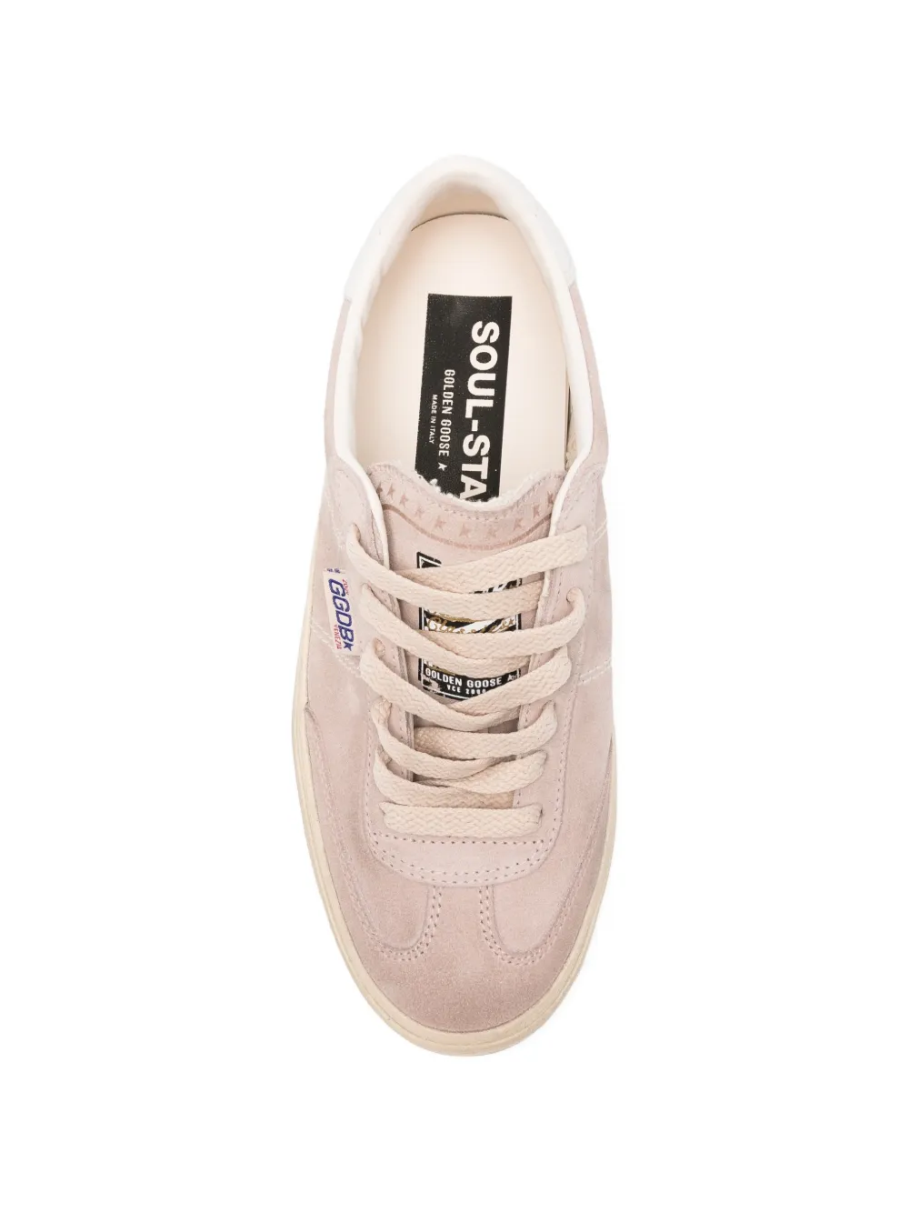 Golden Goose Soul-Star suède sneakers Beige