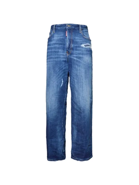 DSQUARED2 distressed whiskered jeans