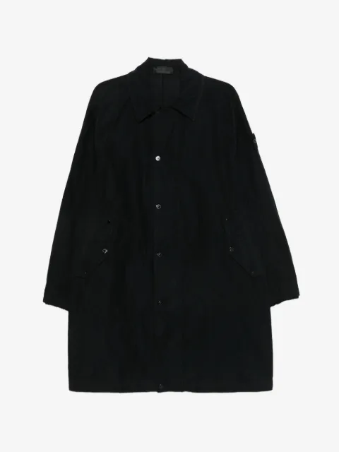 Stone Island abrigo con parche del logo