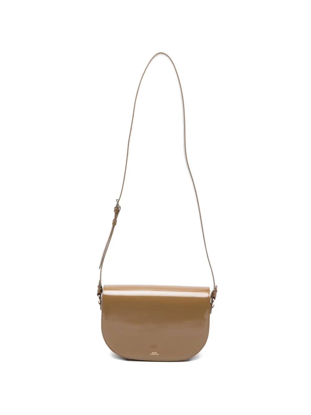 A.P.C. large Le B-Side cross body bag - Verde