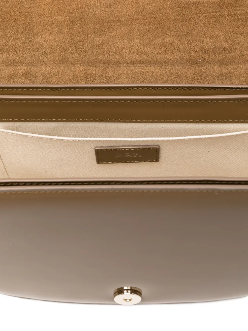 A.P.C. Grote Le B-Side crossbodytas Groen
