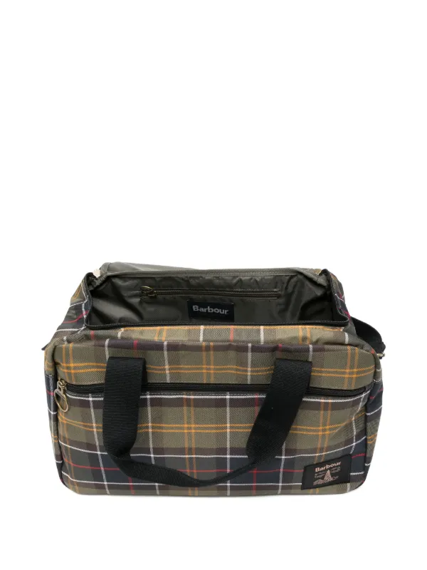 Barbour Torridon Tartan Flight ボストンバッグ | グリーン | FARFETCH JP