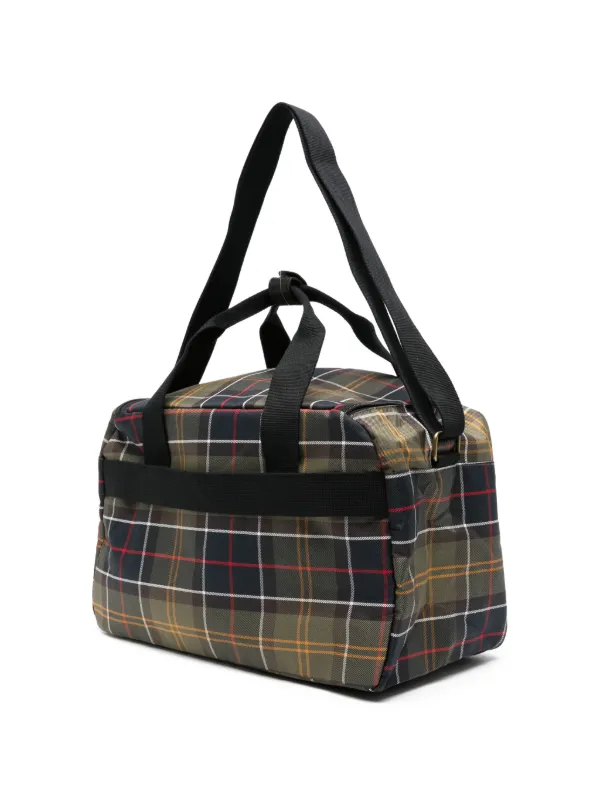 Barbour Torridon Tartan Flight ボストンバッグ | グリーン | FARFETCH JP