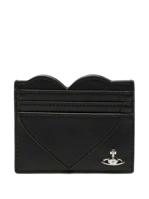 Vivienne Westwood heart-shaped Orb card holder