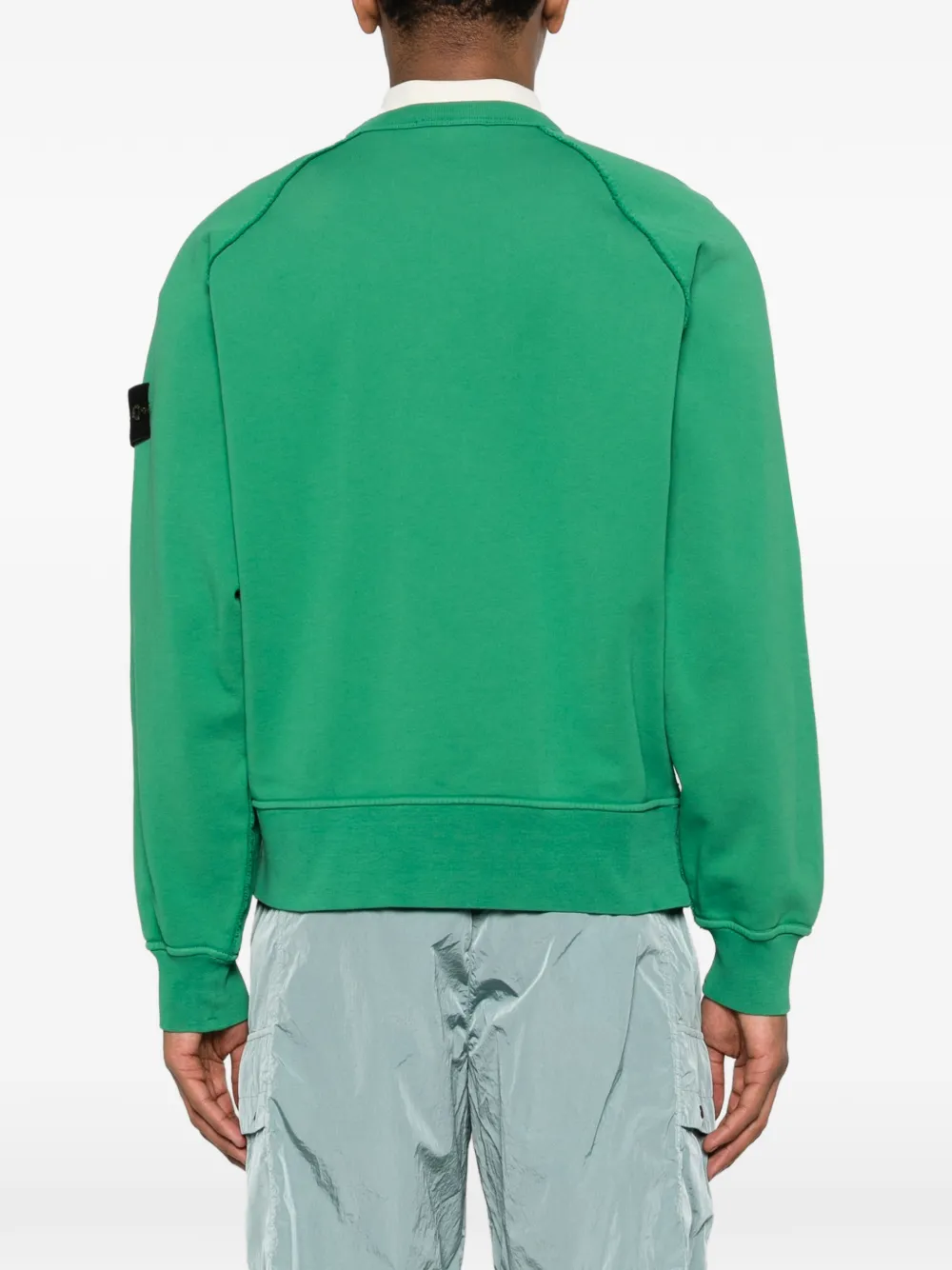 Stone Island Sweater met raglan mouwen Groen