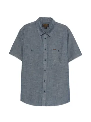 Ralph Lauren RRL button-up Chambray Shirt | Blue | FARFETCH