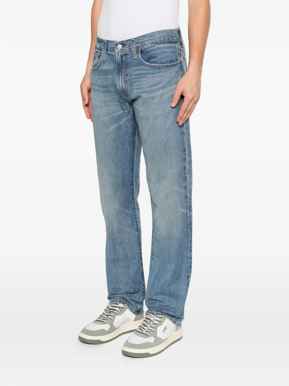 Polo Ralph Lauren Jeans met logopatch Blauw