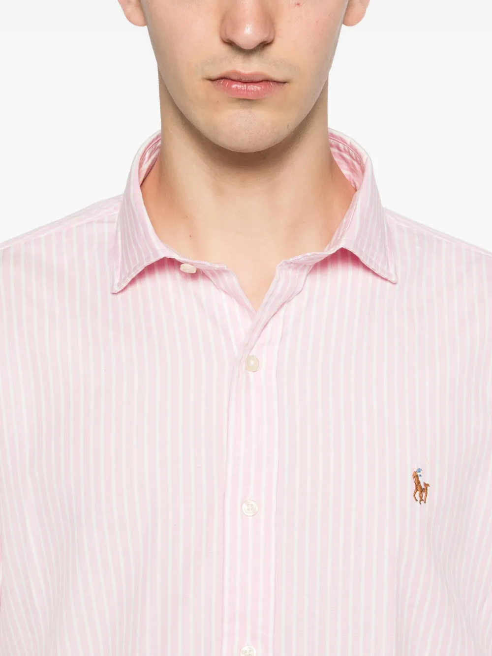 Polo Ralph Lauren Gestreept overhemd Roze