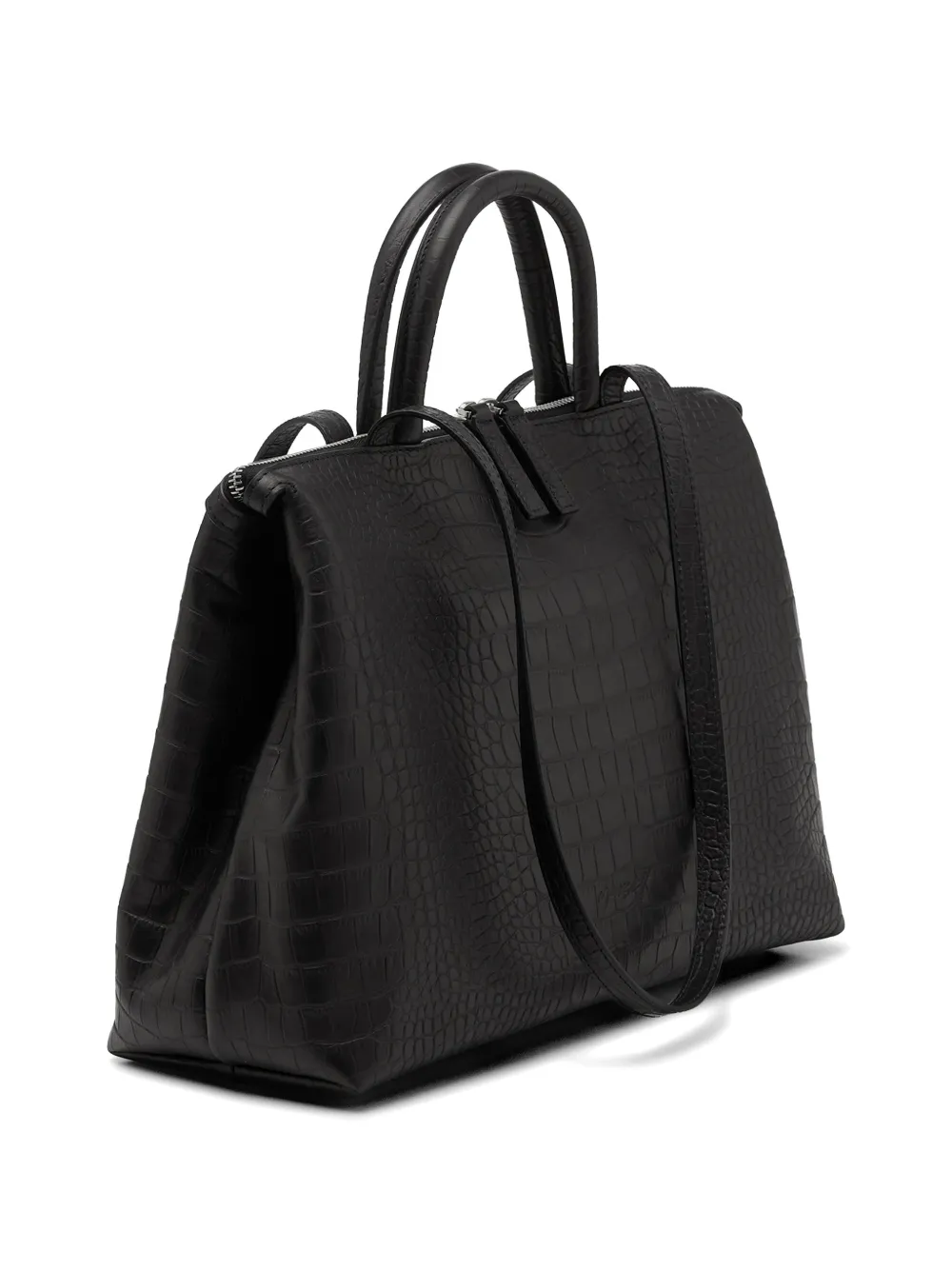 Marsèll Medium 4 Dritta leren shopper Zwart