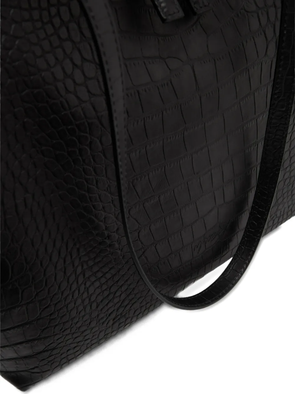 Marsèll Medium 4 Dritta leren shopper Zwart