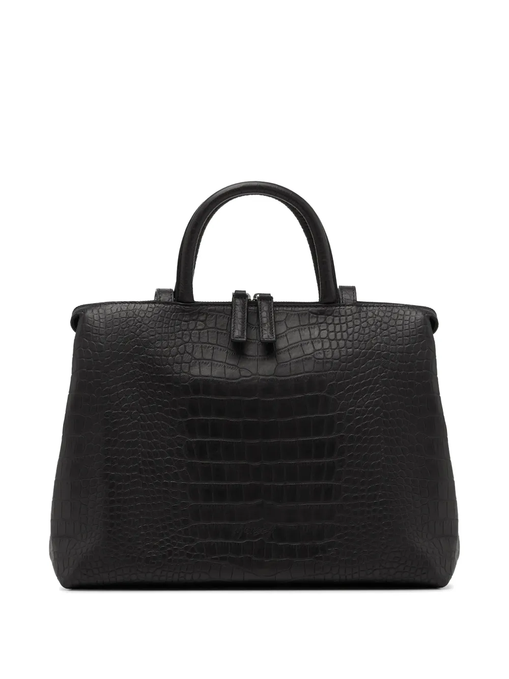 Marsèll Medium 4 Dritta leren shopper Zwart