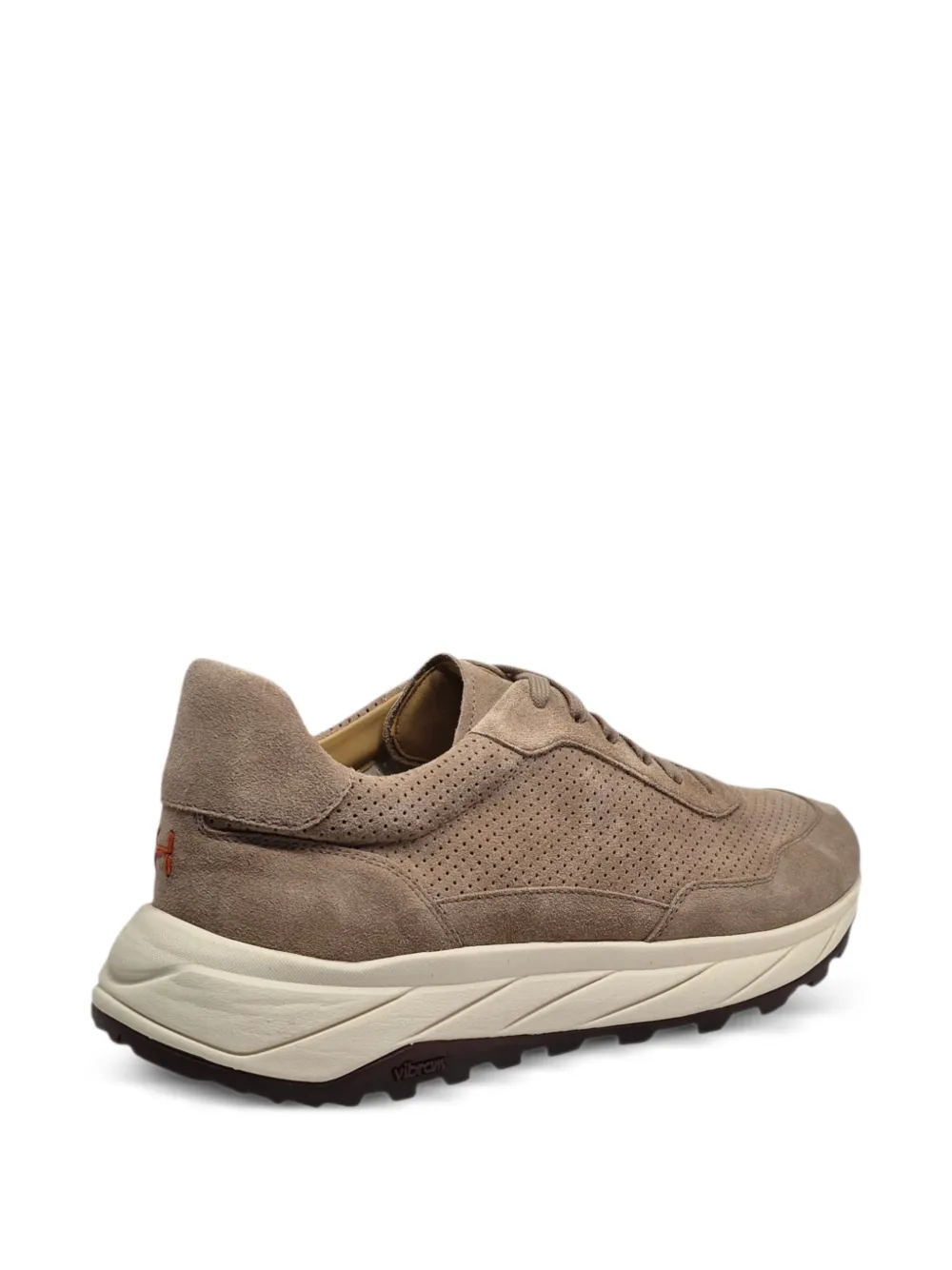 Henderson Baracco Sirio sneakers met geperforeerde details Beige