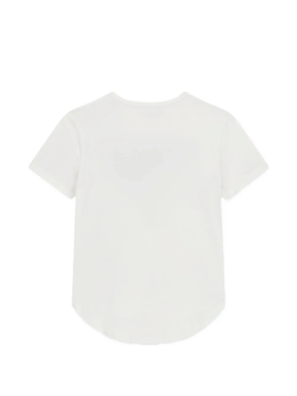 guess kids T-shirt met logo Wit