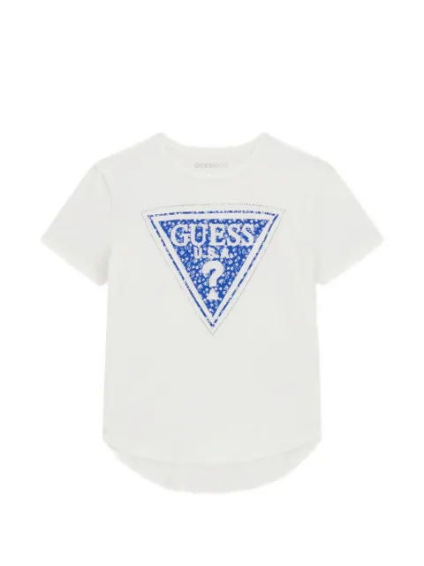 guess kids logo-detail T-shirt