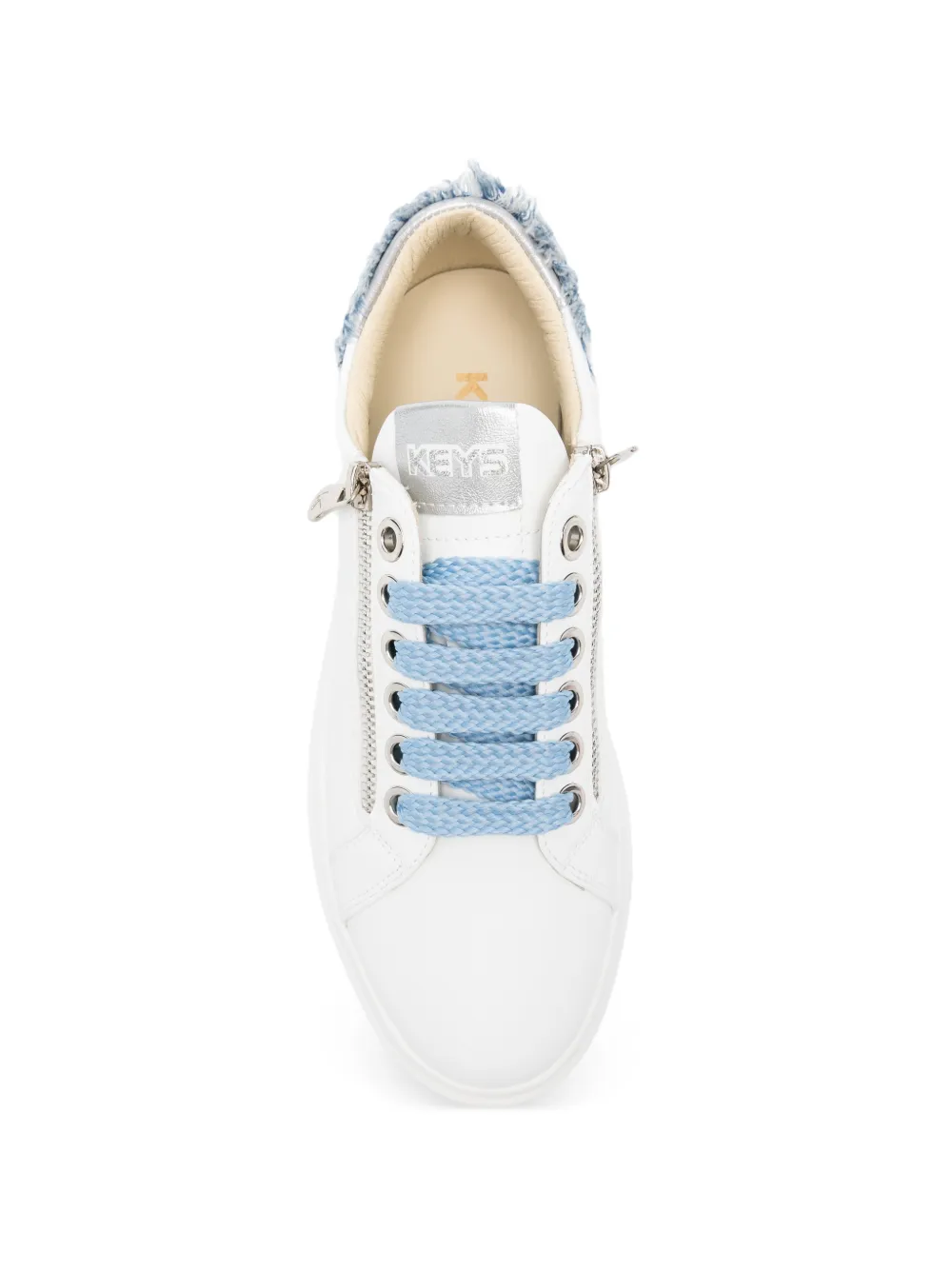 KEYS Leren sneakers Wit