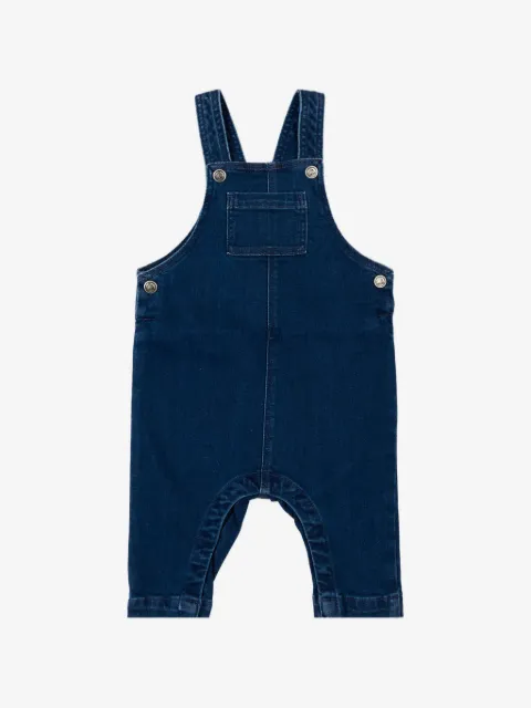 Petit Bateau bib denim dungarees