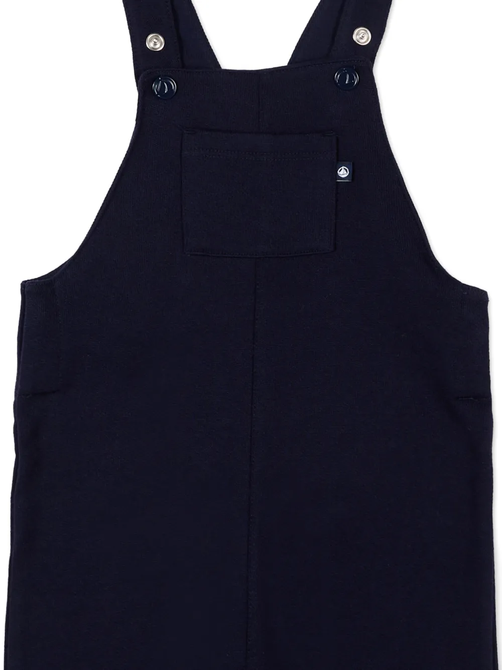 Petit Bateau Tuinbroek met zakdetails Zwart