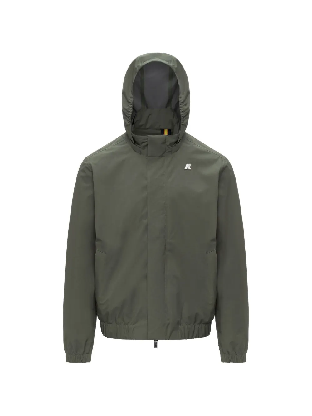 K-Way Aurene hooded jacket - Verde