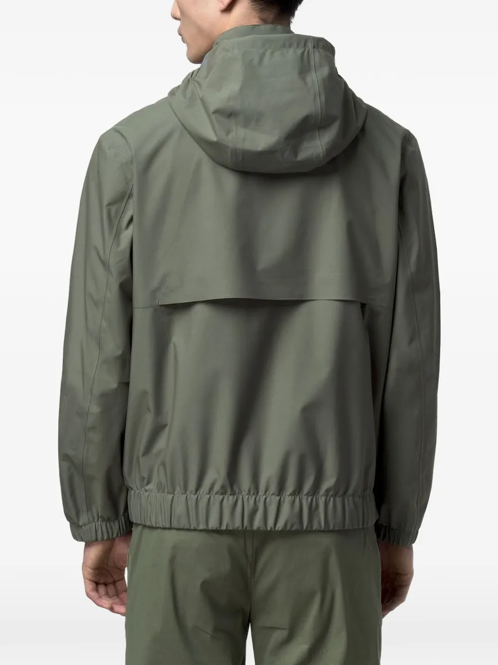  K-way Aurene Hooded Jacket - Green 