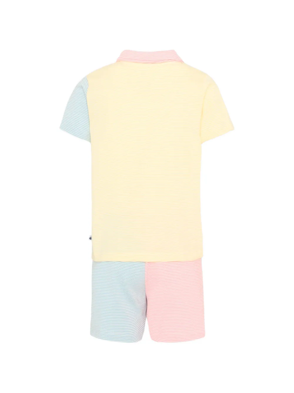  Petit Bateau Striped Pajamas Set - Blue 