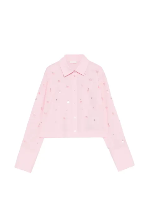 LIU JO embellished shirt